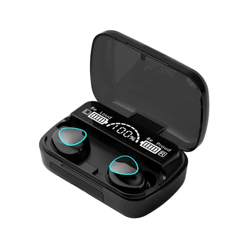 M10 Bluetooth Earphones Handfree LED Dispay Bluetooth Headphones HiFi