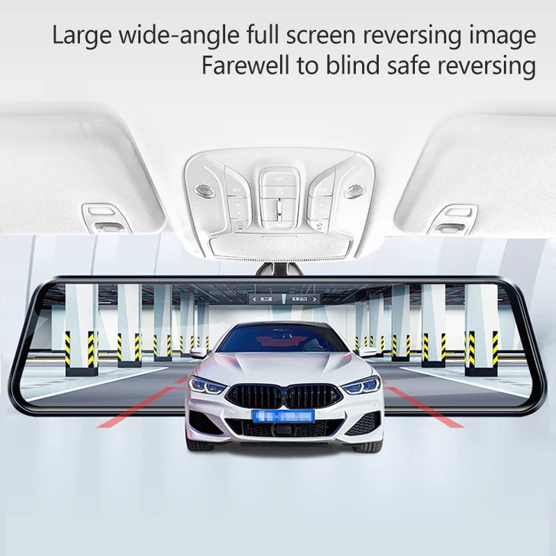 10 Inch Mirror Camera for Car Touch Screen Video Recorder Rearview