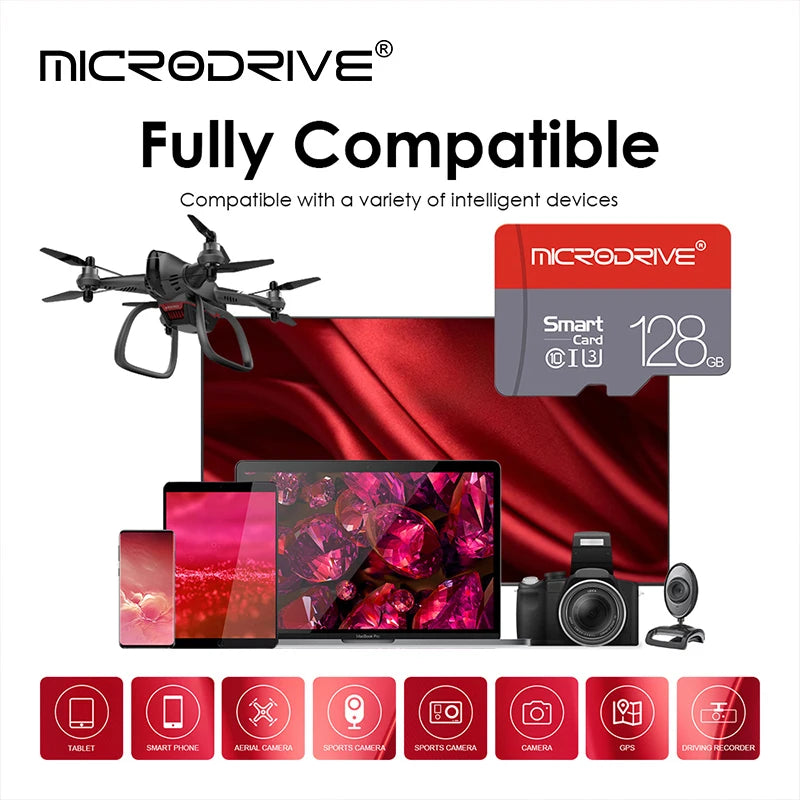 High Speed Mini SD Memory Card 256GB Class 10 Micro TF flash usb pen