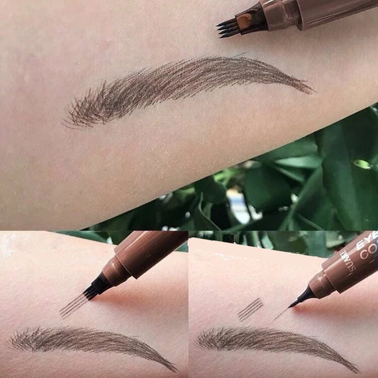 4 Point Eyebrow Pencil Maquillajes Para Mujer Waterproof Liquid